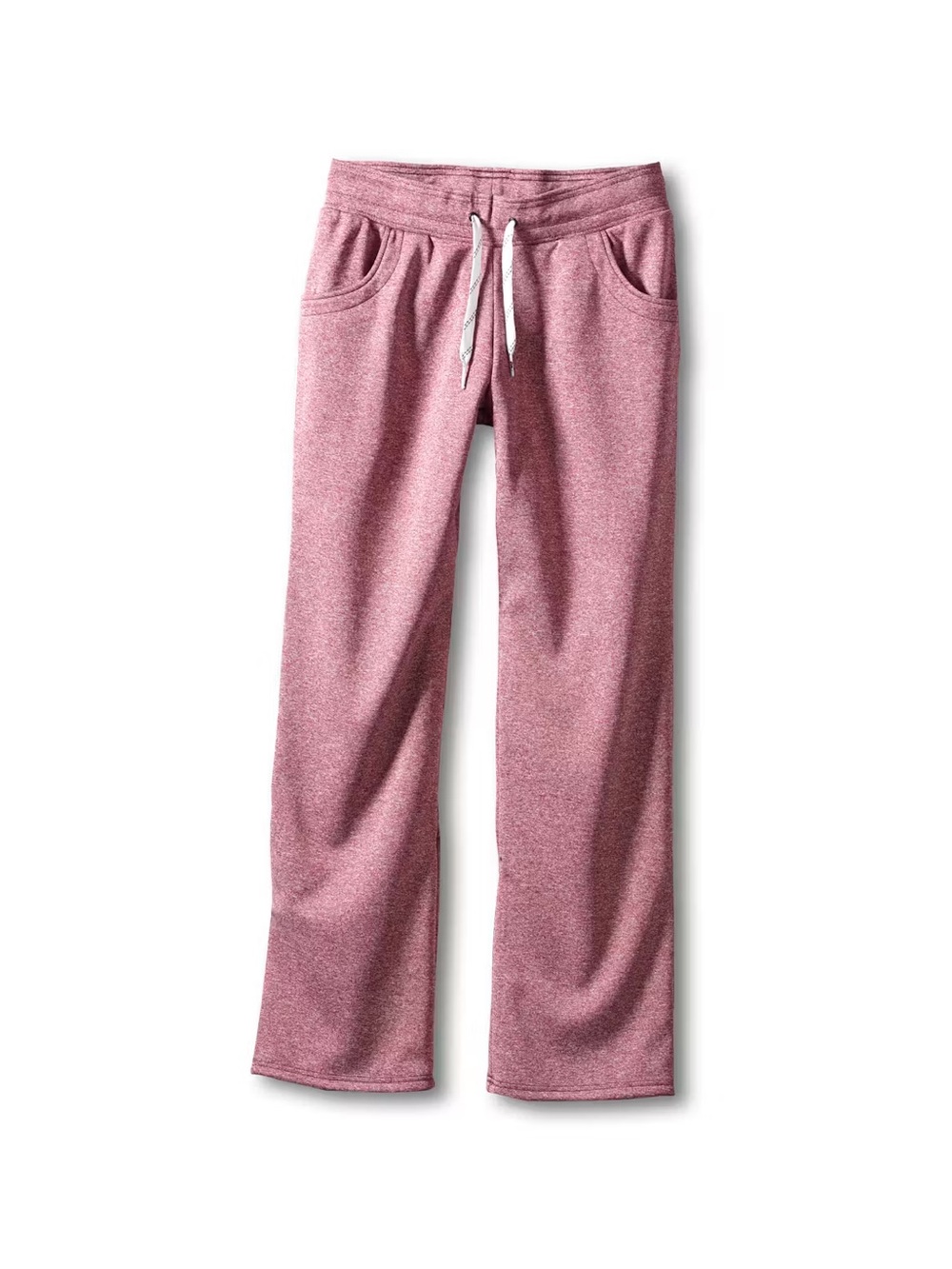 Kavu Women’s Paige Bonded Fleece SweatPants Burgundy Red Large